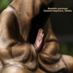 Meditative Monk Incense Holder