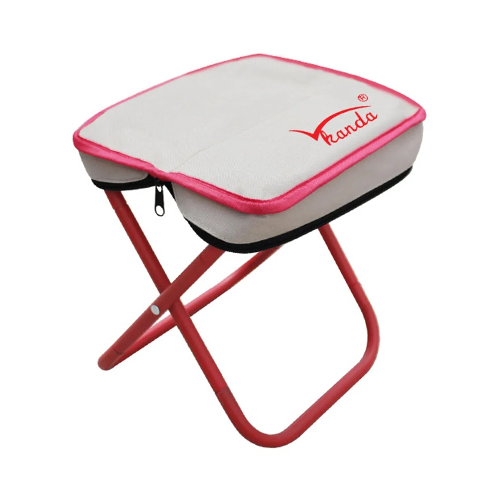 Space-Saving Lightweight Stainless Steel Foldable Stool