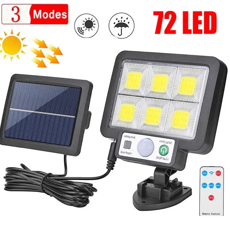 SolarBeam 1000 | 3-in-1 Solar Light | Motion & Twilight Automation | 1000 Lumen