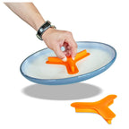 Food-Grade Silicone 3-Compartment Food Separator