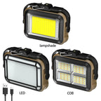 LumoLite Pro | Solar-powered Work Light | 3 Lighting Modes | Compact & Flexible