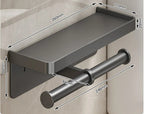 LuxeHold – Stylish Multifunctional Toilet Paper Holder