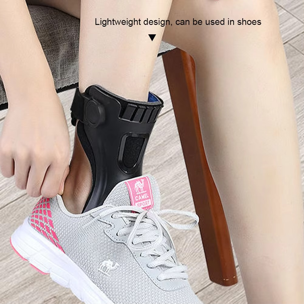 Adjustable Foot Drop Orthosis Brace for Enhanced Walking Stability