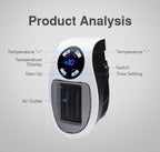 LuxaHeat Elegant Heater | Portable heater for comfortable warmth anywhere
