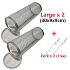 stainless steel for even cooking