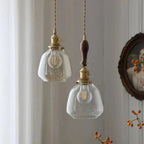NostalgiaLuxe - Elegant vintage glass lamp - Sophisticated ambiance guaranteed