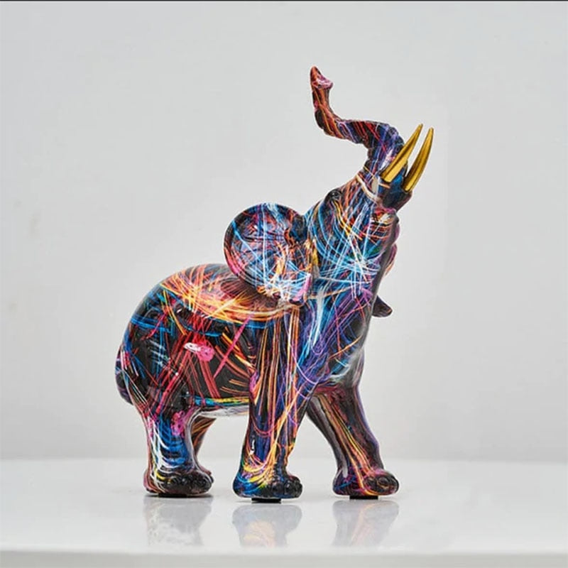 EleGance – Artistic Abstract Elephant