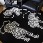 Ink Brush Tiger Rug