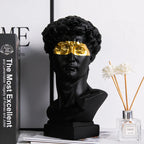 European Home Decor David Head Resin Statues Statues Home Decor Modern Abstract Art Bust Sculpture Art Sketch Practice
