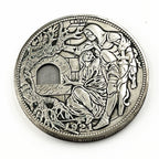 Handmade Secret Mystic Mechanic Collectible Nickel