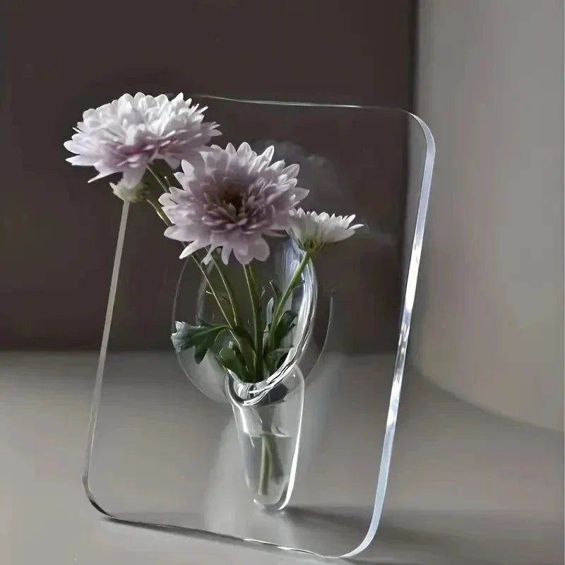 Crystal Flow Built-In Tube Vase
