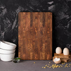 Cutting board made of wood – High-quality cutting board made of end grain wood for professional and amateur cooks