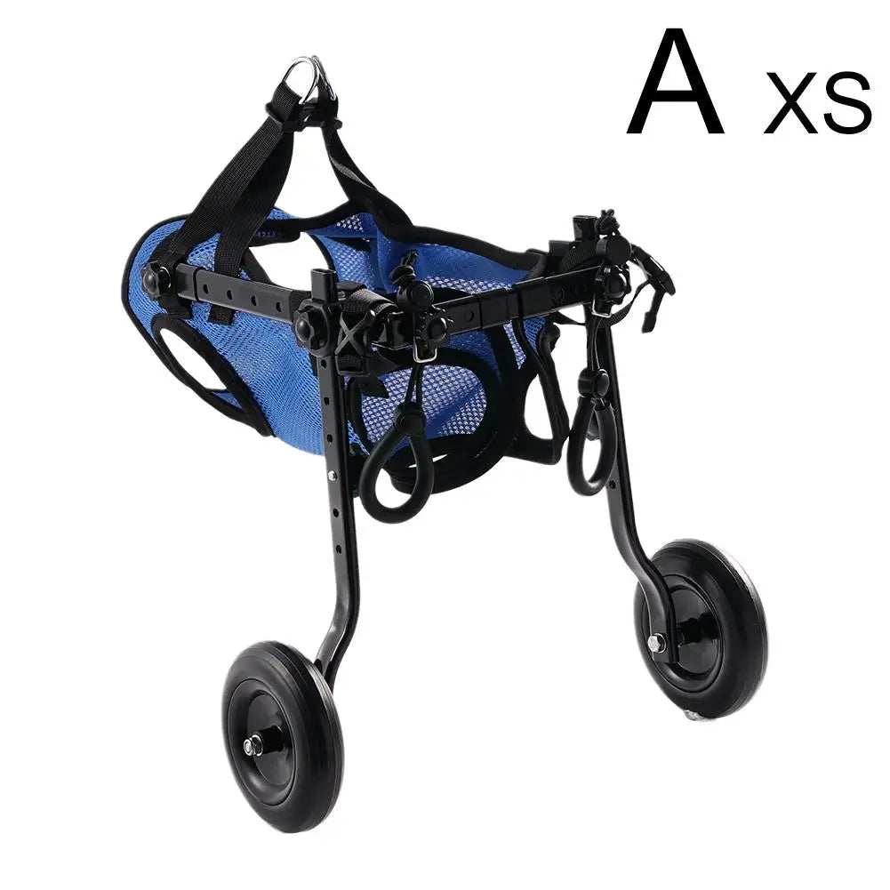 Vetalino Dog Wheelchair for Small Dogs | Adjustable Rehab Cart | Lightweight & Stable | Mobility Aid for Walking Problems