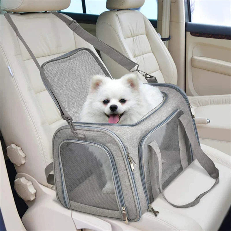 Soft Finished Backpack Bag for Dogs