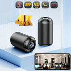 Mini 1080p wireless indoor security camera with night vision and app control
