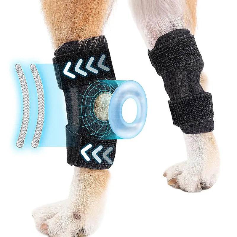Orthopedic joint brace for dogs stabilizing
