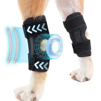 Orthopedic joint brace for dogs stabilizing