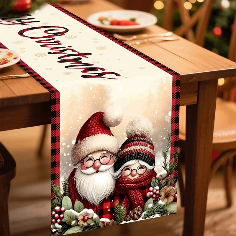 Christmas Table Runner Festivia | 180×35 cm | Elegant & Festive | Table Decoration for Christmas & New Year 2025/2026