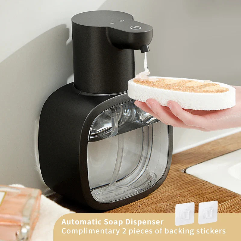 Automatic Soap Dispenser Foamello | Wall Mounted | 500 ml | Rechargeable & Touchless | Sensor Activated Foam Function