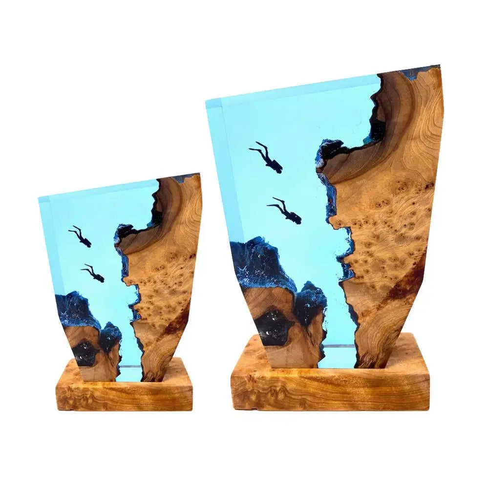 OceanDepths | Ocean Karst Diver Table Lamp