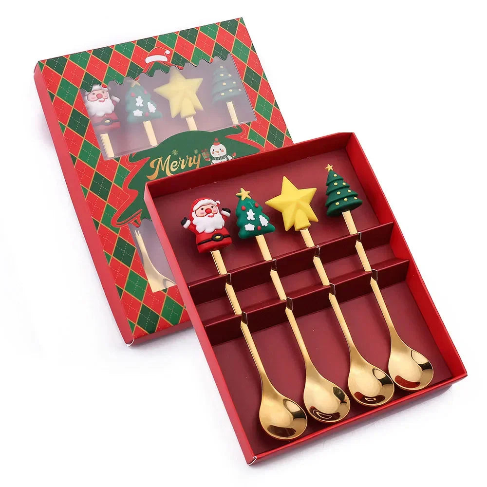 XmasSpoons – Stylish Christmas Spoon Set for Festive Tables