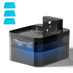 Automatic Cat Fountain with Motion Sensor & Filtration System