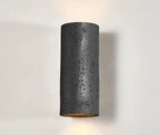 Industrial Wall Lamp with Cement Finish