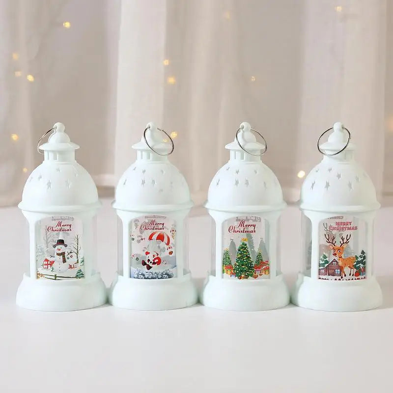 SantaGlow - LED lanterns with Santa Claus motif for a festive and cozy Christmas atmosphere