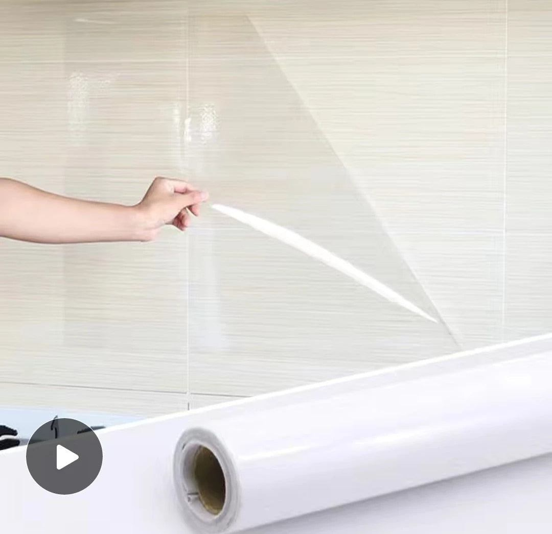 ProtectEase Self-adhesive protective film | Decorative film & surface protection | Waterproof & washable | DIY film for furniture & walls