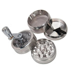 Nut and Hard Spice Mill - Hand tool for grinding nutmeg, ginger, rock salt, and peppercorns