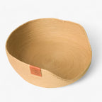 Handwoven Bamboo Pet Bed with Soft Cushion – Luna Nest