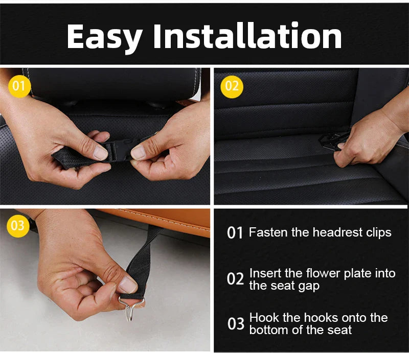 Multifunctional Car Seat Back Organizer