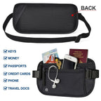 SafeGuard Waist Bag | RFID Protection | Adjustable & Compact for Travel