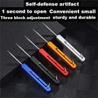 Compact Titanium Outdoor Defense Tool Keychain