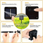 LED Solar String Lights SolaLuma | Waterproof IP44 | For Garden, Terrace & Camping | Automatic Lighting