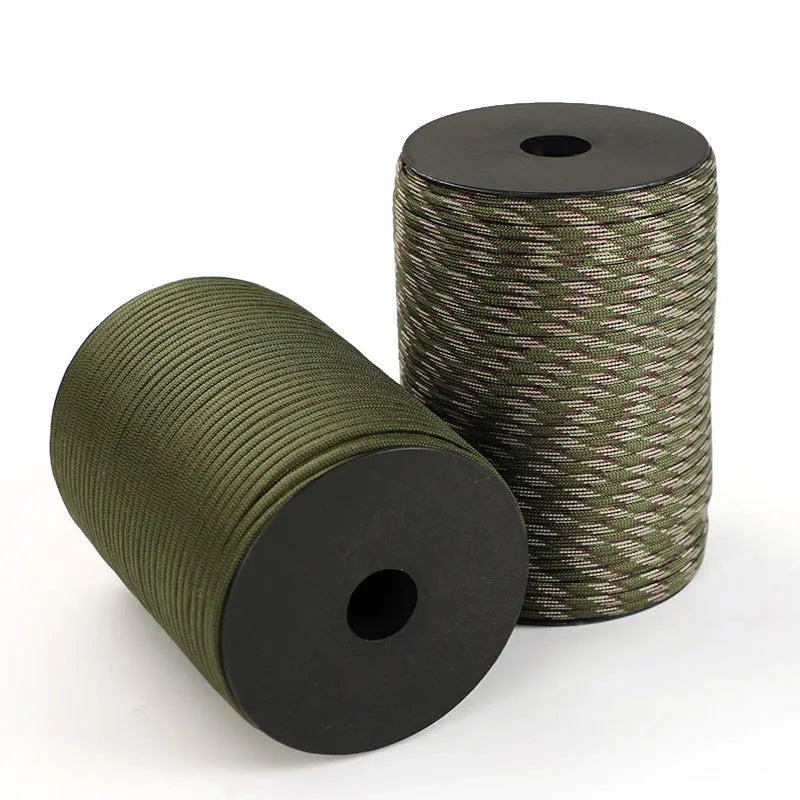 100m Survival Paracord – 9-Core Military 550 Paracord Rope for Outdoor & Crafting