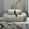 Luxurious, super soft and absorbent face/bath towel made from 100% organic cotton