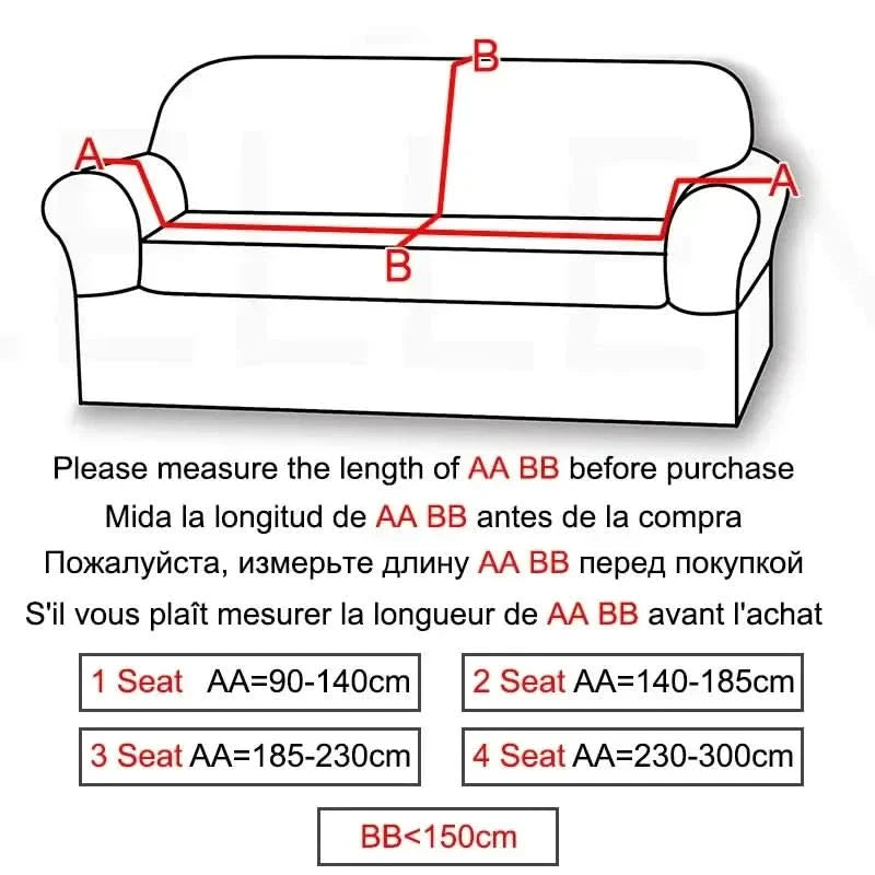 PlushFit - High-Quality Sofa Covers Made of Stretch Velvet