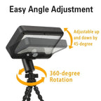 Flexible Tripod Solar Powered Motion Sensor Outdoor Light
