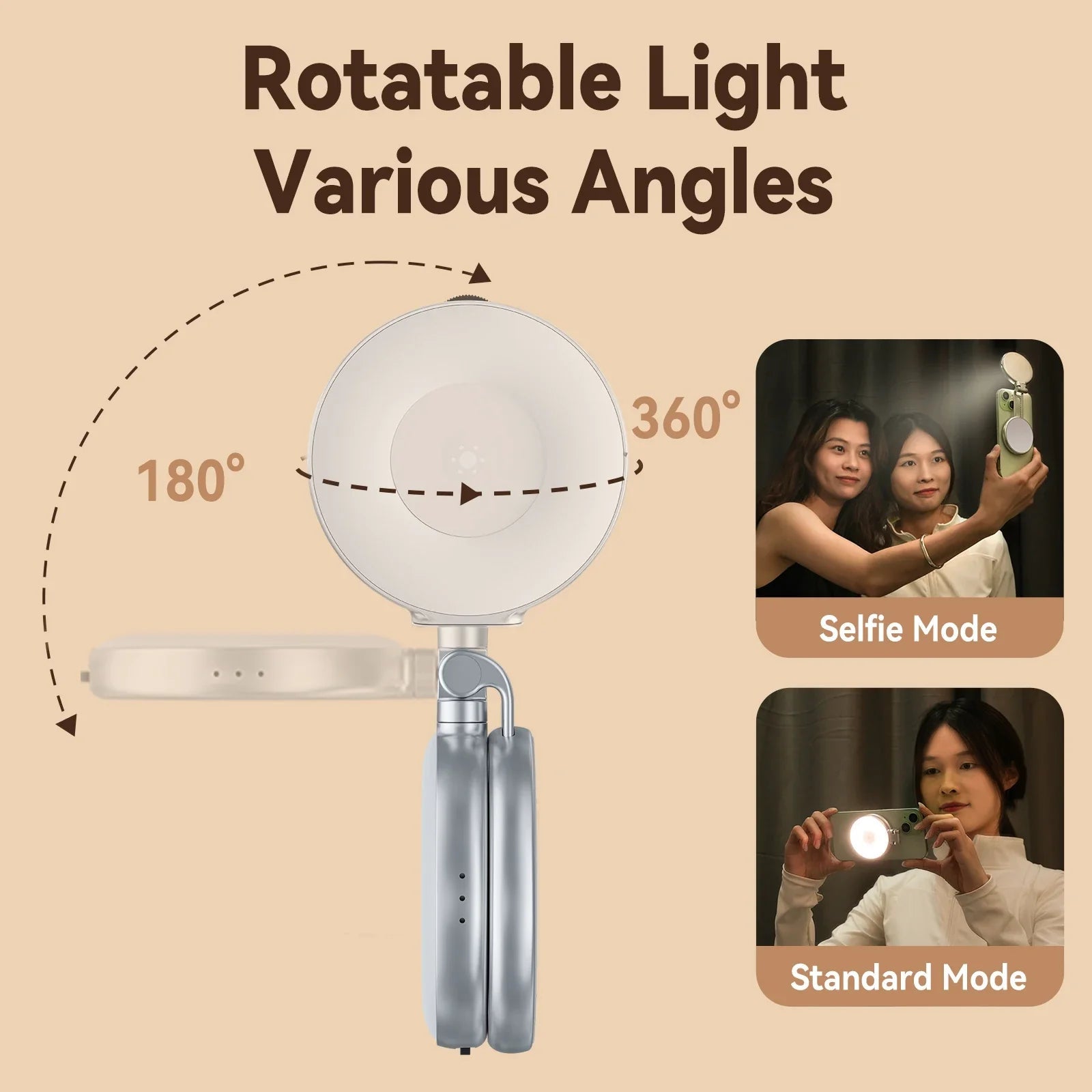 Magsafe Adjustable Selfie Fill Light