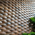 3D Mosaic Wall Panel Solid Wood Acoustic Decor