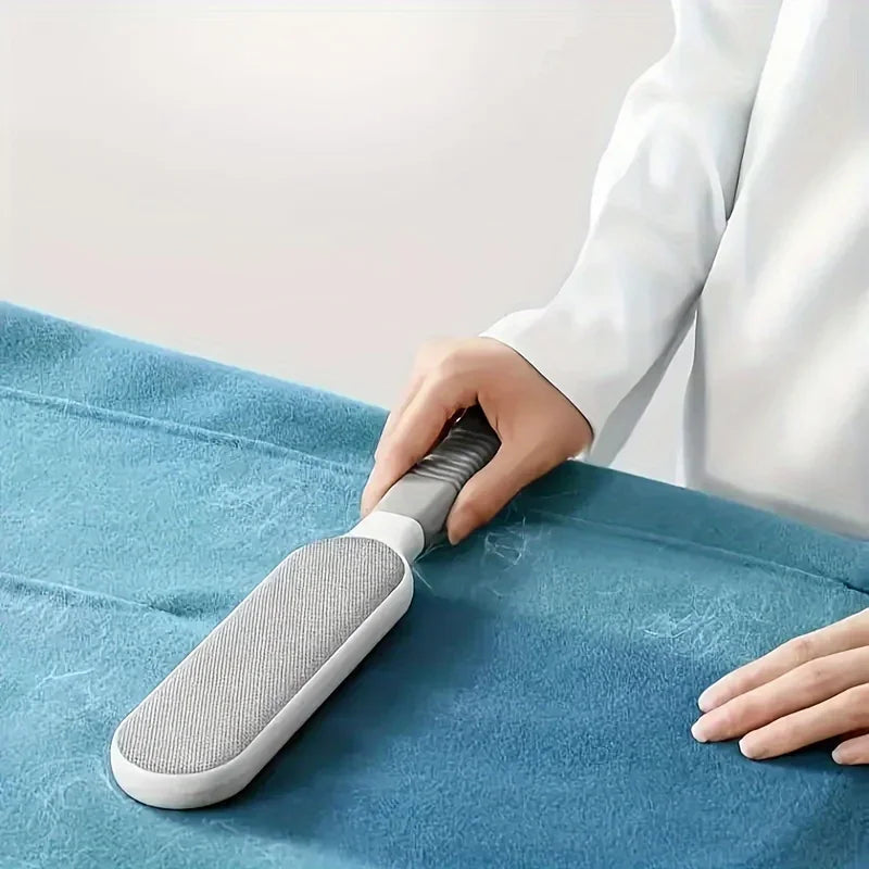 Hair-free Reusable Lint and Pet Hair Brush | Double-sided & glue-free | Electrostatic & durable | For clothing, furniture & more