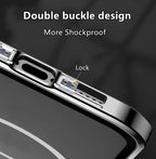 Double Sided Magnetic Glass Anti-Peep Mobile Case