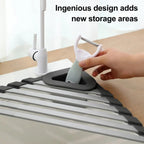 Triangle Slip-Resistant Sink Corner Storage Shelf Rack