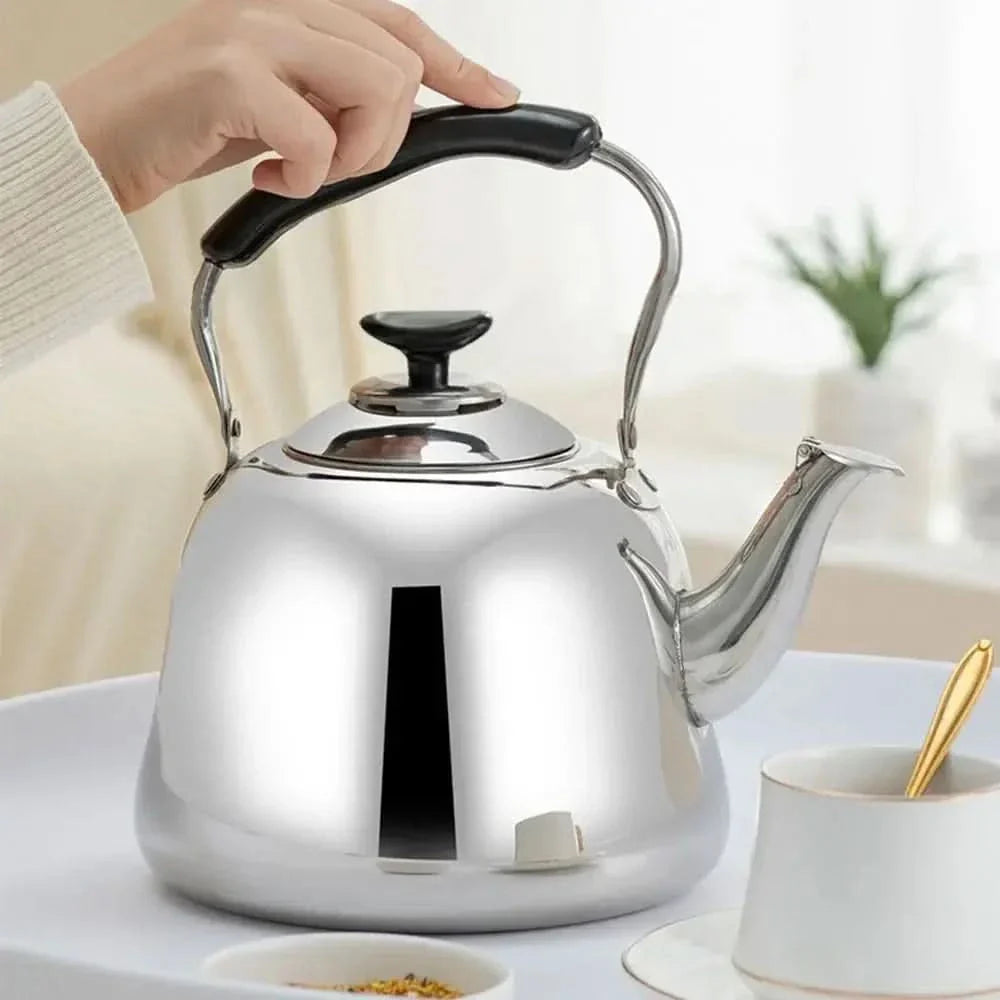 Stainless Steel Stovetop Kettle – Whistling Tea Kettle