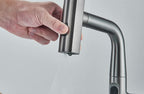 LUXOR - Modern digital washbasin tap