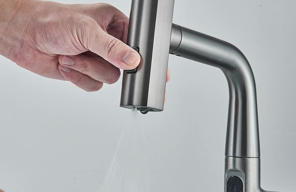 LUXOR - Modern digital washbasin tap