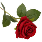 20 pieces Realistic Velvet Silk Rose Bouquet
