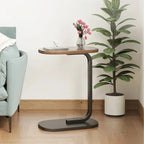 C Shaped Side Table Modern Compact and Lightweight Design
