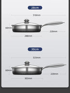 SmartSlick - Antibacterial Oil-Saving Cooking Pan with Non-Stick Coating